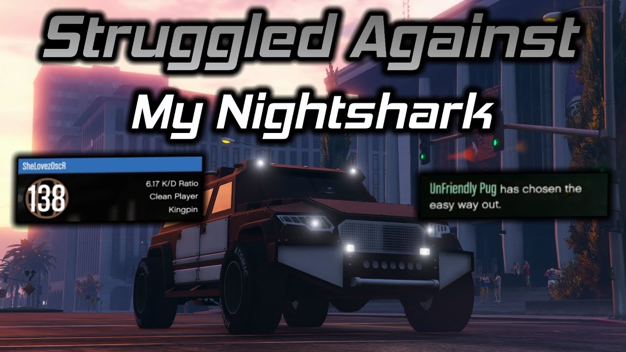 GTA Online: These Players Struggled To Take Out My Nightshark