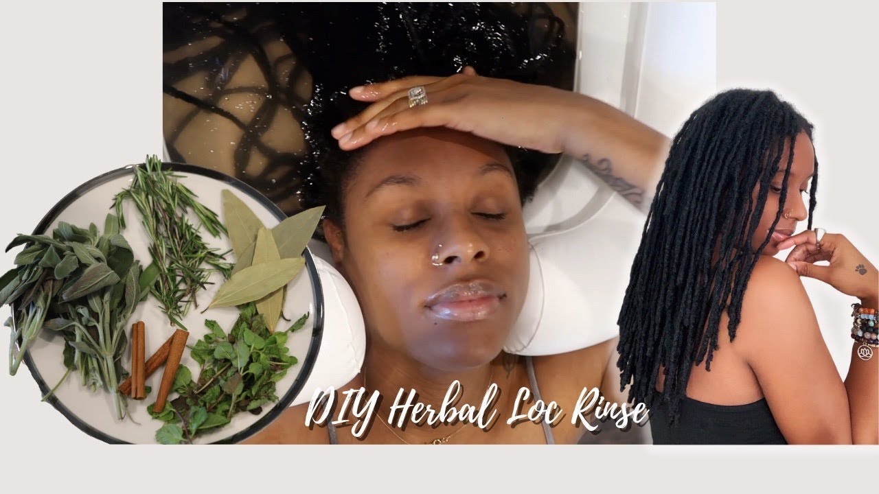 DIY Herbal Loc Rinse | Spiritual Loc Cleanse