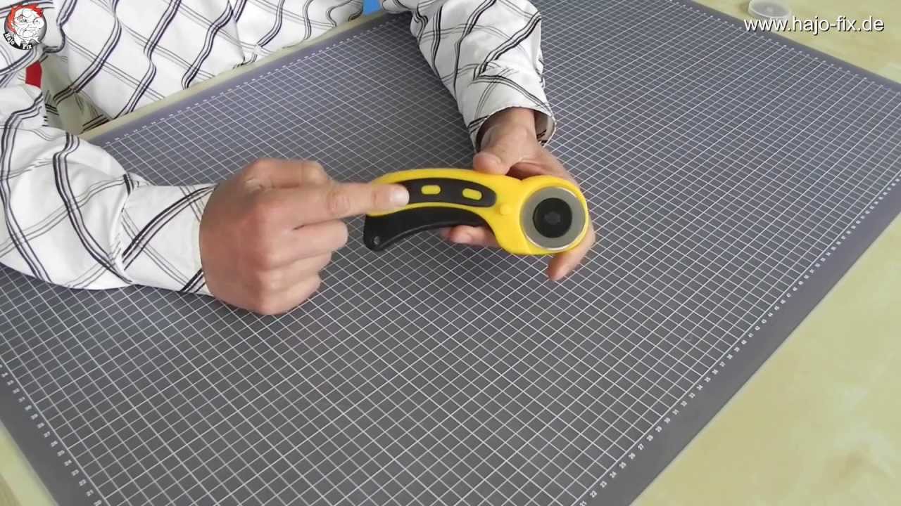 Hajo-Fix - Produktvorstellung Rollenschneider (Rollschneider)