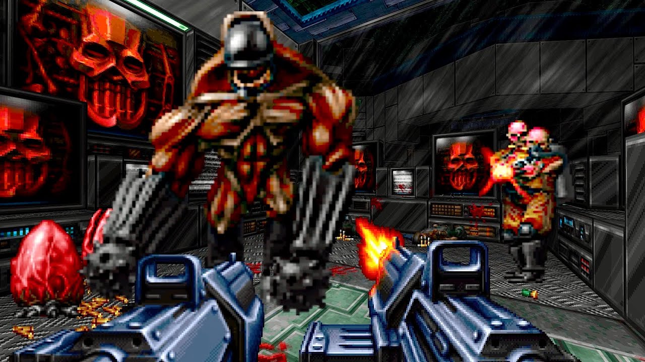 SUPPLICE - Blast Mecha-Mutants with Big Beefy Guns in this DOOM Inspired GZDoom Retro Sci-Fi FPS!