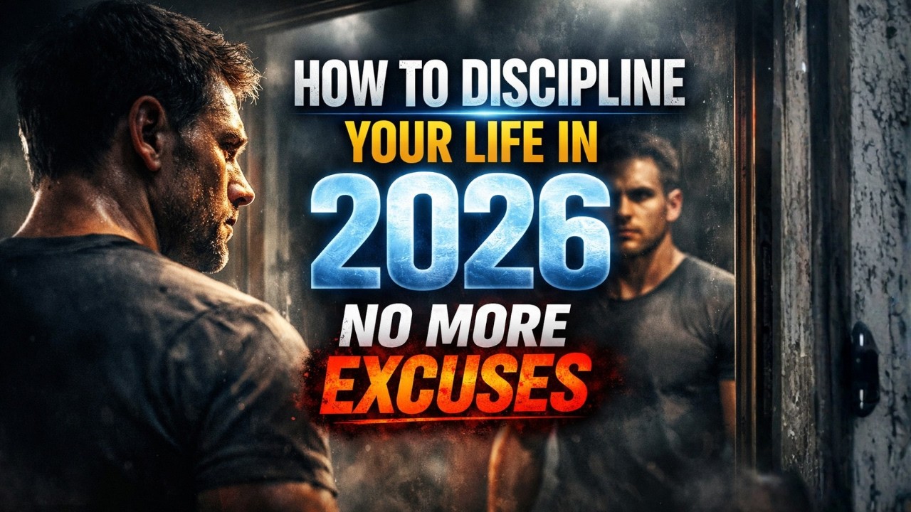 Как дисциплинировать свою жизнь в 2026 году II. Больше никаких отговорок.