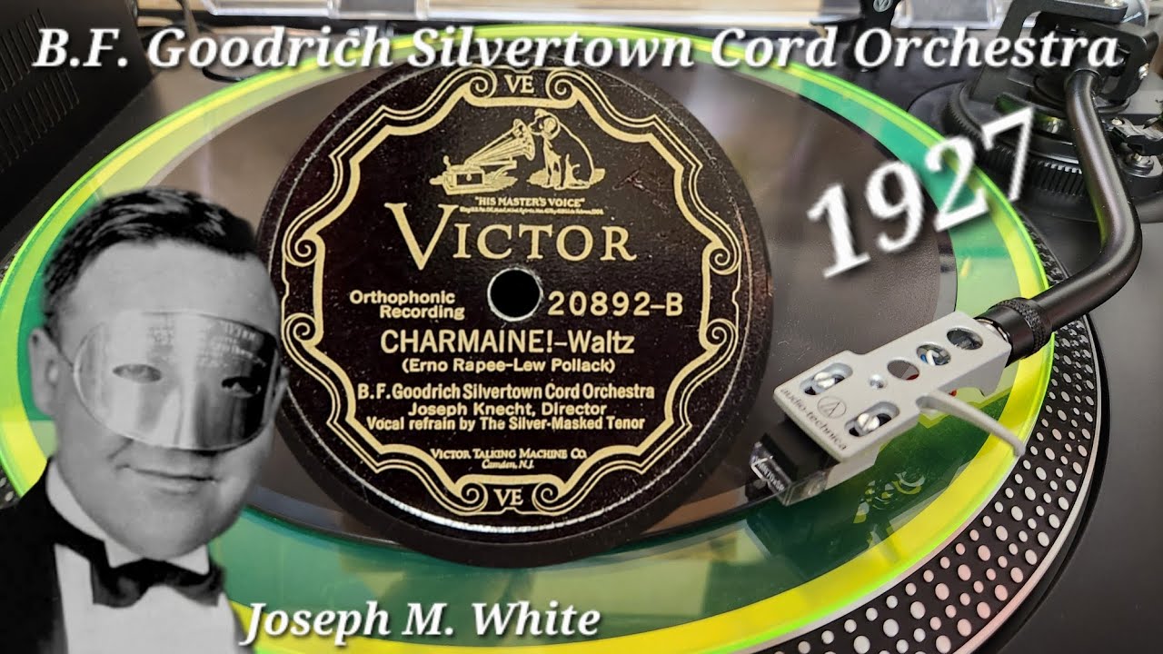 How a 99 year old 78 Record TRULY SOUNDS! Spun on an Audio Technica Turntable - B.F. Goodrich Orch.