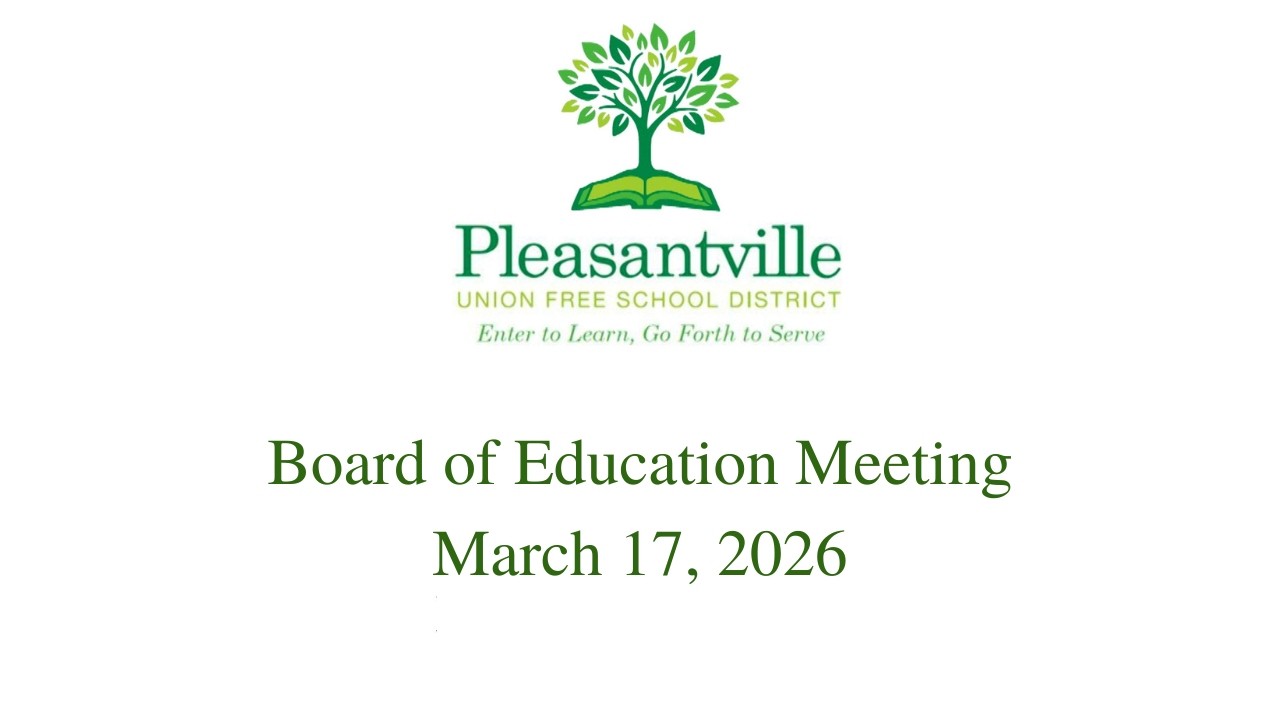 Board of Education Meeting March 17, 2026