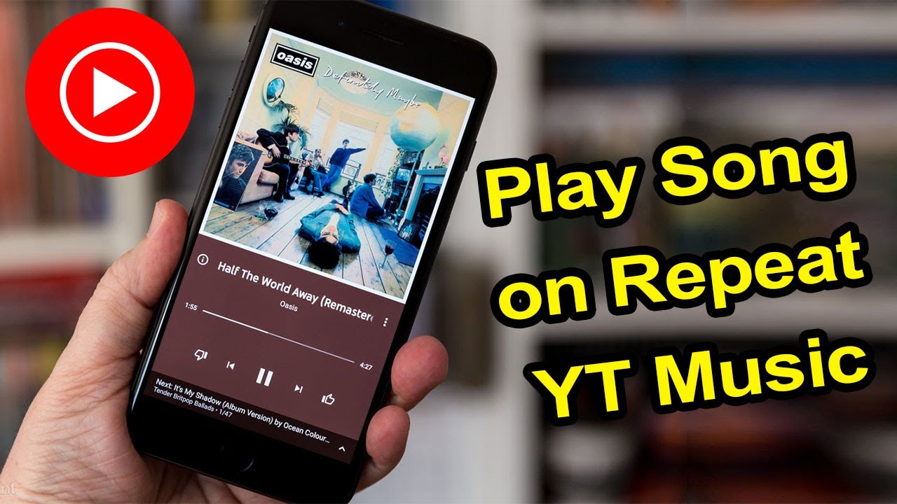 How to repeat or loop songs on YT Music App? - Smart Enough