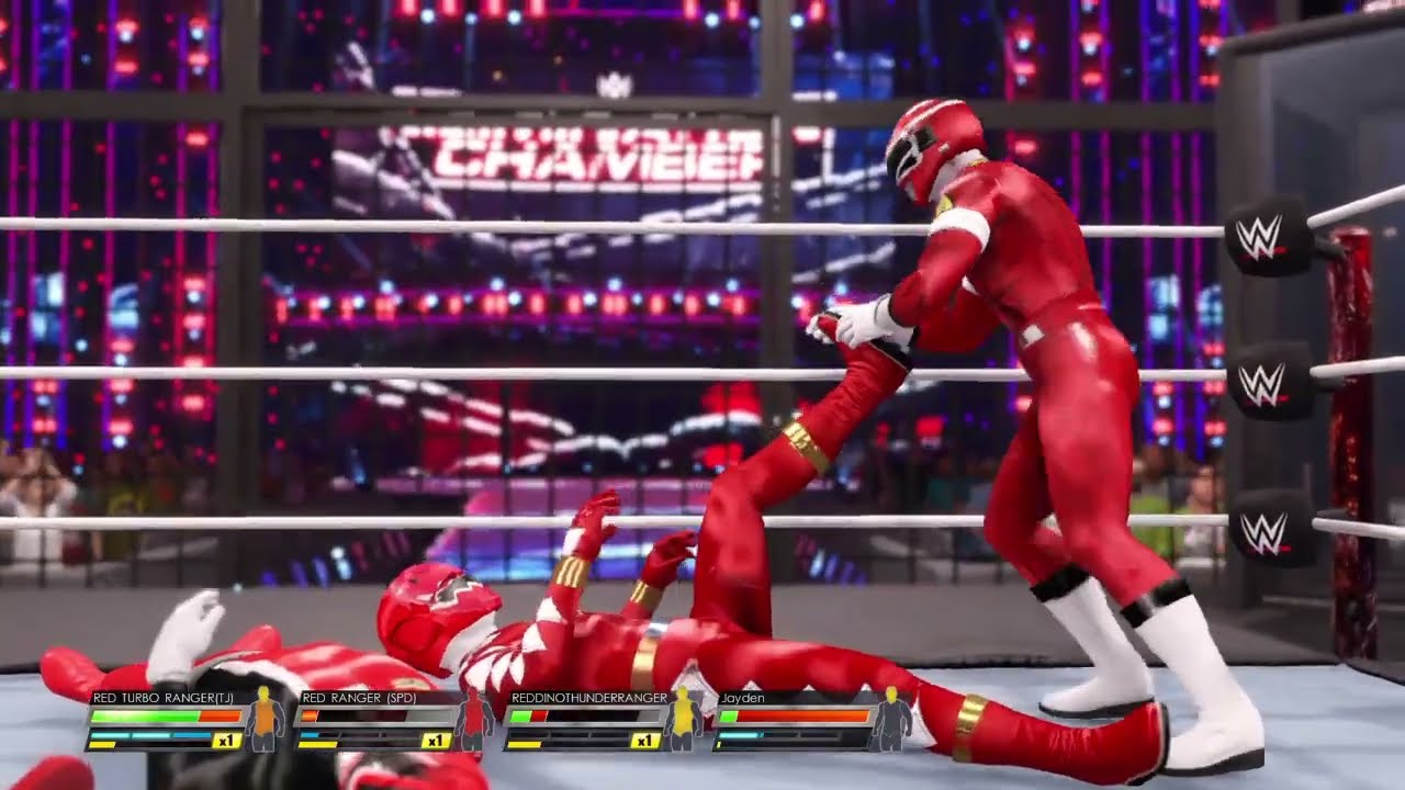 Forever Red Elimination Chamber Match