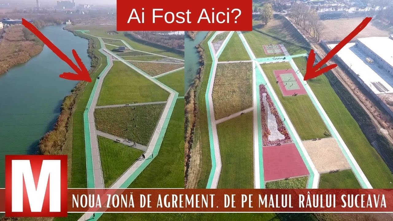 Am Fost La Noua Zonă De Agrement, De Pe Malul Râului Suceava