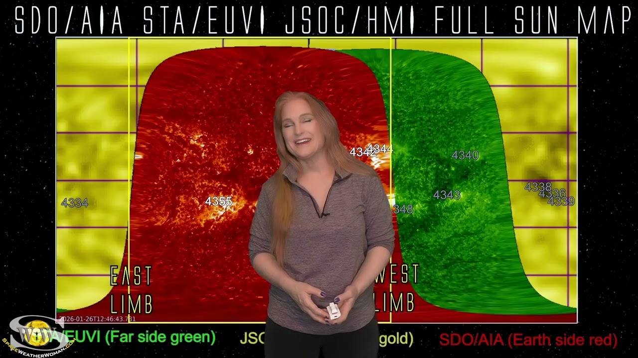 Space Weather Calming Down? Here's What's Next | Space Weather MidWeek 27 January 2026