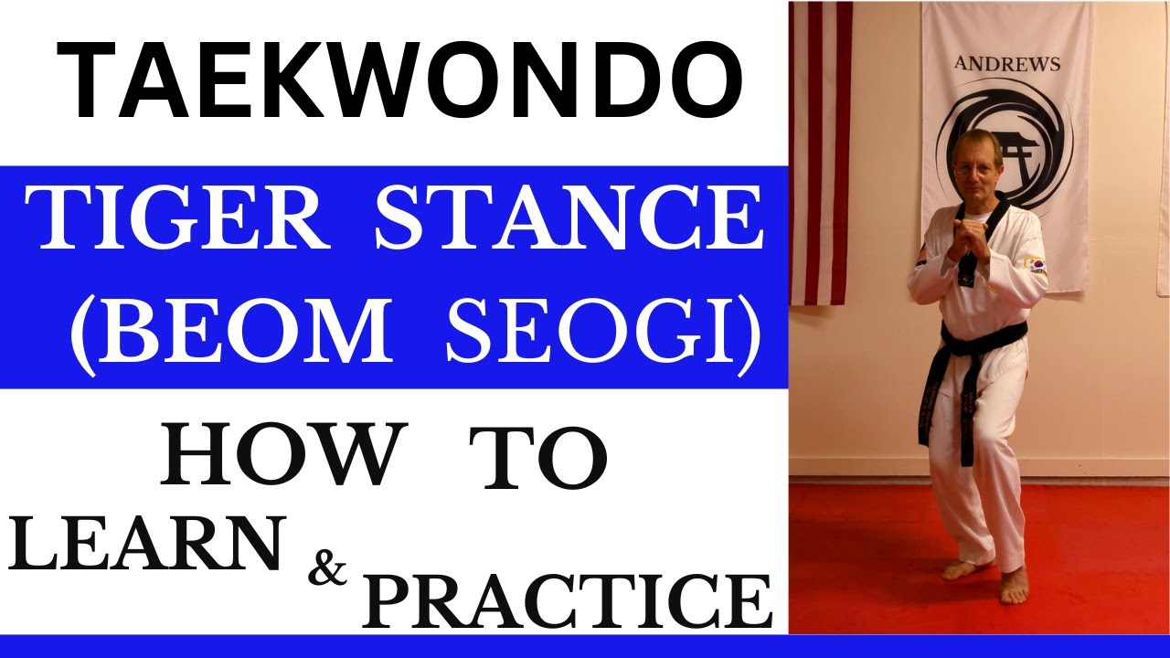 How to do Tiger Stance in Taekwondo 