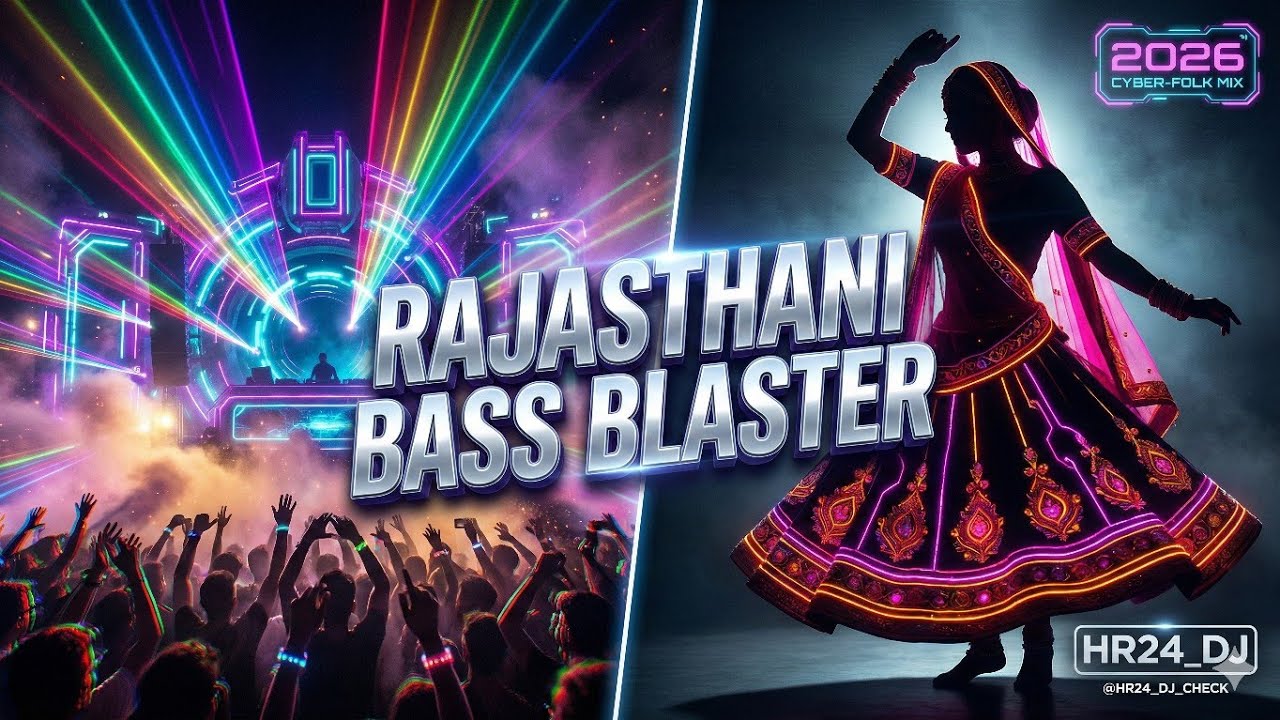 RAJASTHANI BASS BLASTER 2026 🔥 | Cyber-Folk DJ Mix | Heavy Bass Test | @HR24-DJ_check