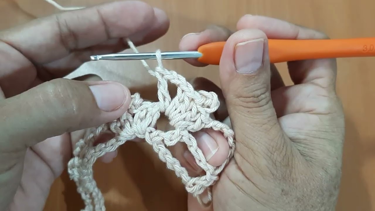 💚 Preciosa puntada calada tejida a crochet paso a paso 