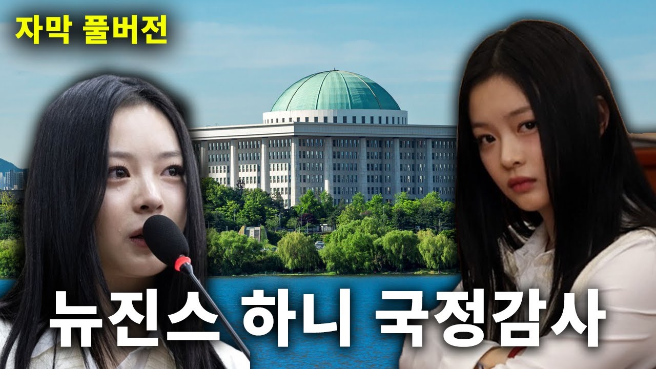 뉴진스 하니 국정감사 (자막 풀버전)
