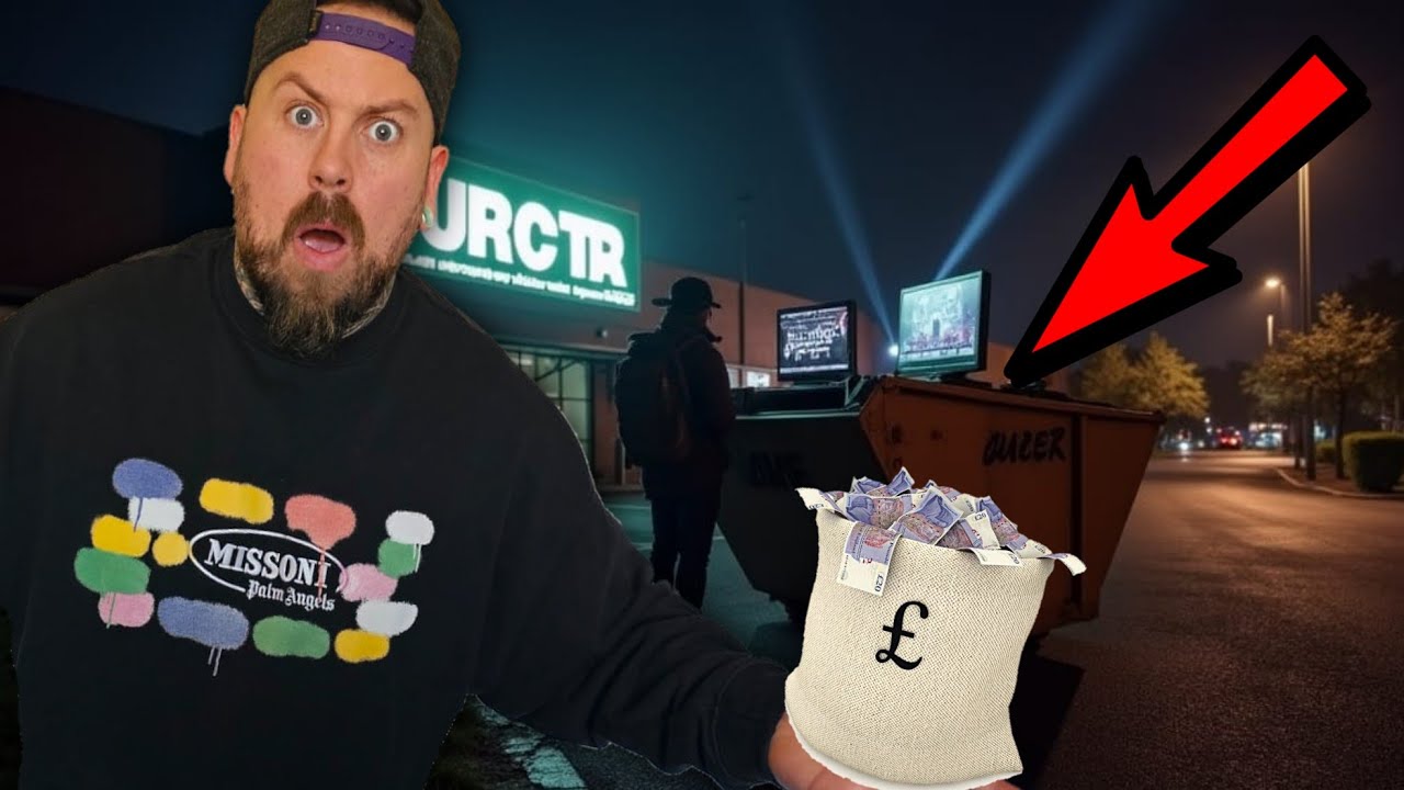 I found hundreds £££ DUMPSTER DIVING IN THE UK