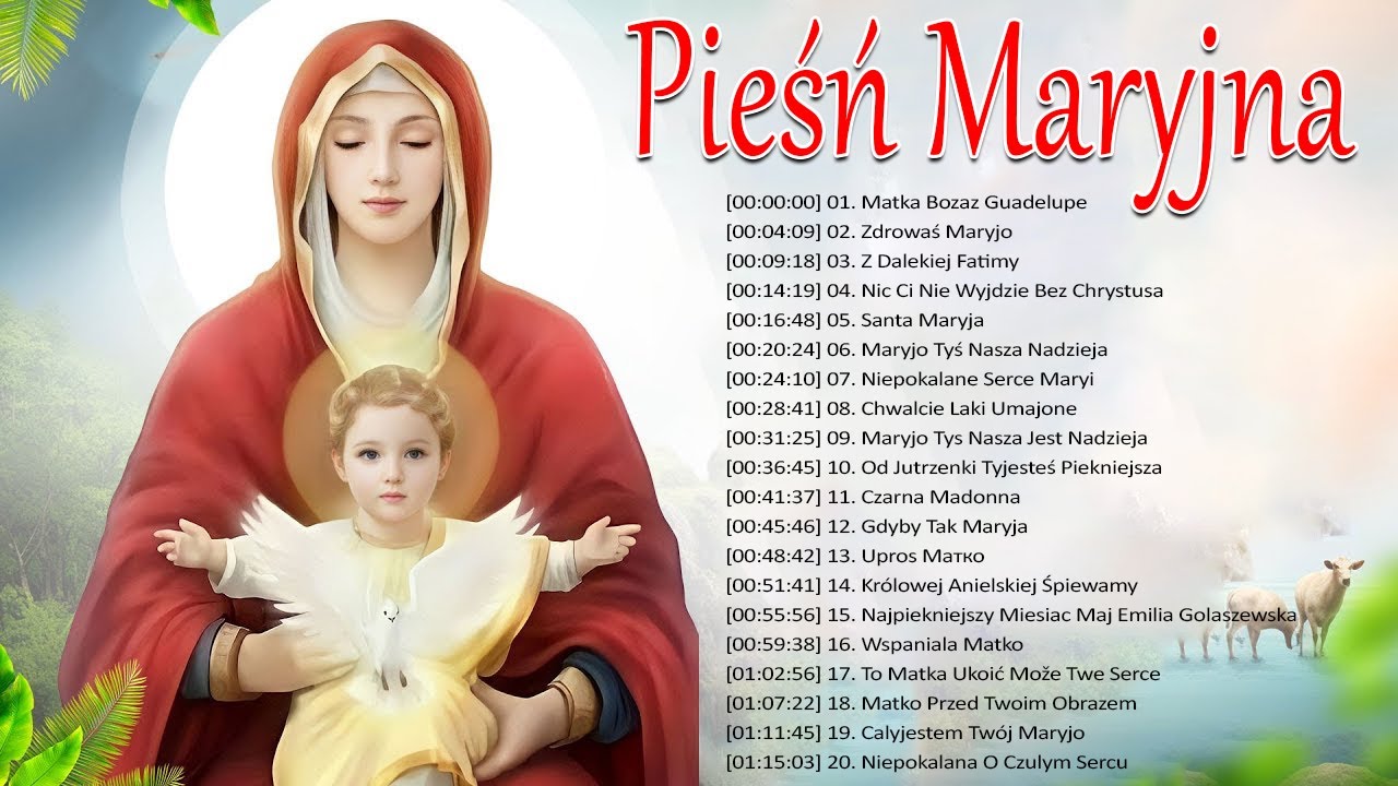 Pieśni Maryjne ✨✨ Składanka Piosenek Religijnych ✨✨Najpiękniejsze Pieśni Religijne