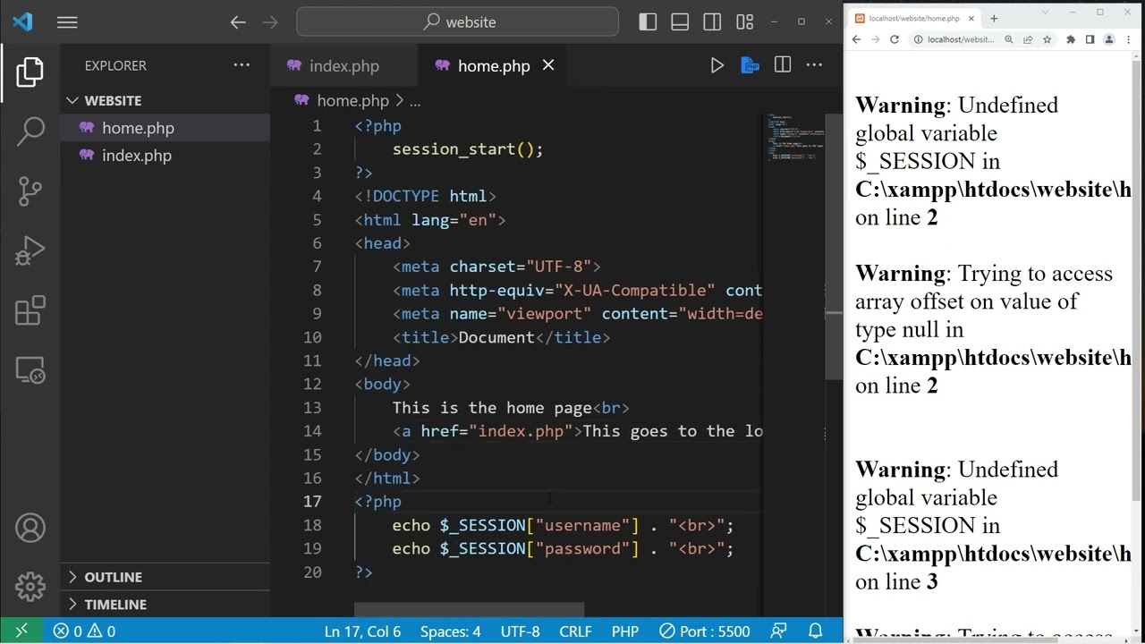 PHP $_SESSION explained