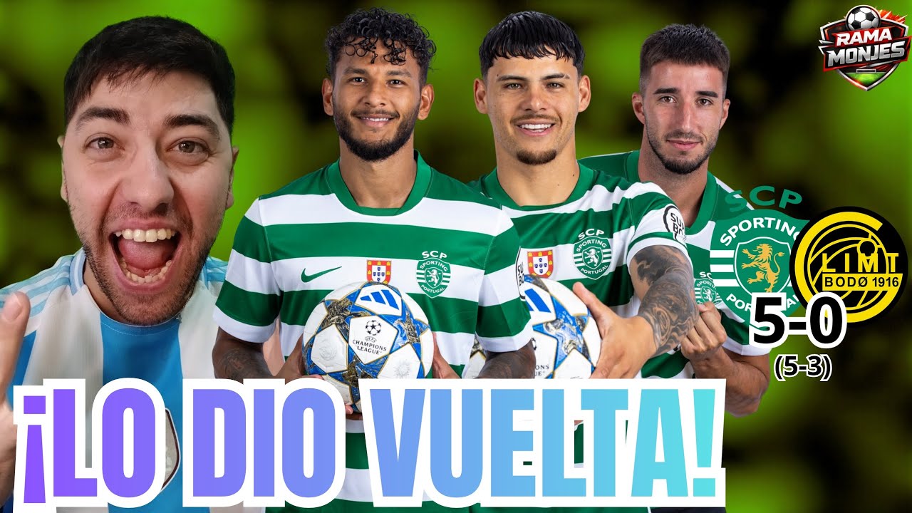 🔥🇨🇴HISTÓRICO! NARRADOR ARGENTINO se RINDE ante LUÍS JAVIER SUÁREZ  | SPORTING 5-0 BODO GLIMT