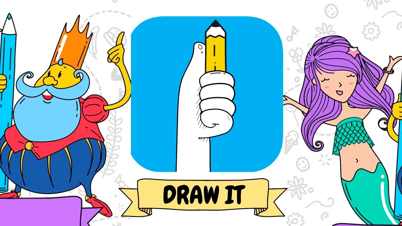 DRAW IT | JUEGO DE DIBUJO RAPIDO |  ¿Puedes dibujar con rapidez? | Doodles