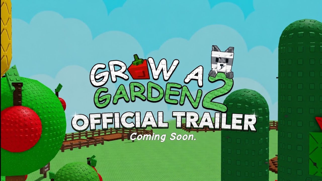 Официальный трейлер игры Grow a Garden 2