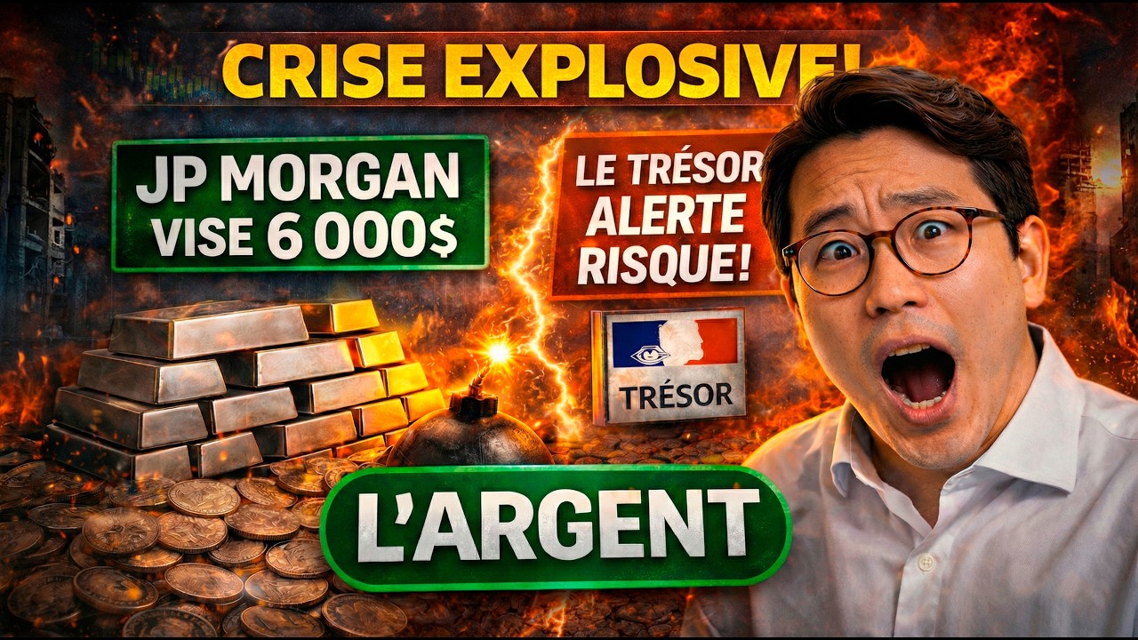 JP MORGAN VISE 6 000$, LE TRÉSOR CRIE À LA BULLE : Or Et Argent Au Cœur D’Un Conflit Monétaire