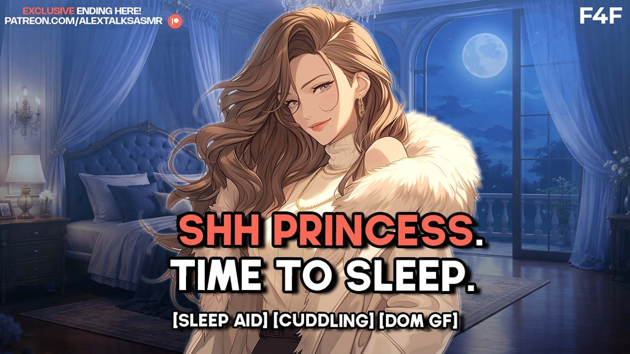 [F4F] Falling asleep with your mafia girlfriend in her penthouse [hair stroking] [sleep aid] ASMR