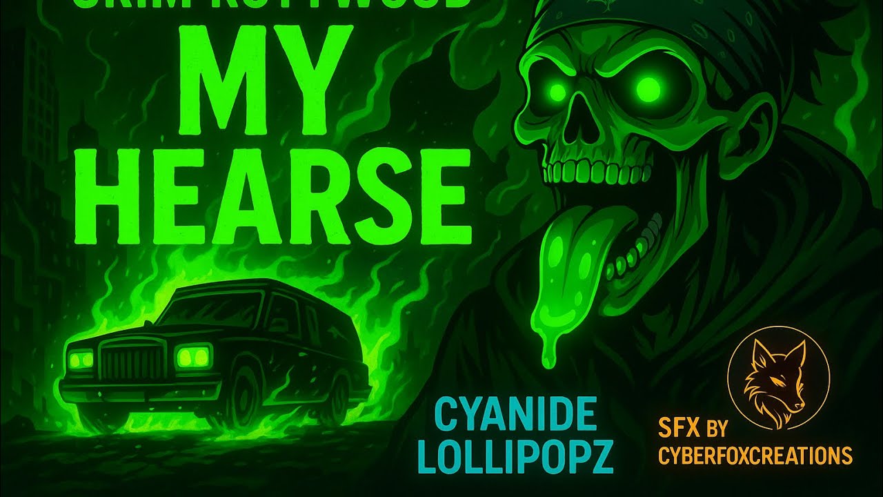 💀💚 CYANIDE LOLLIPOPZ — MY HEARSE (Grim Rottwood) 💚💀