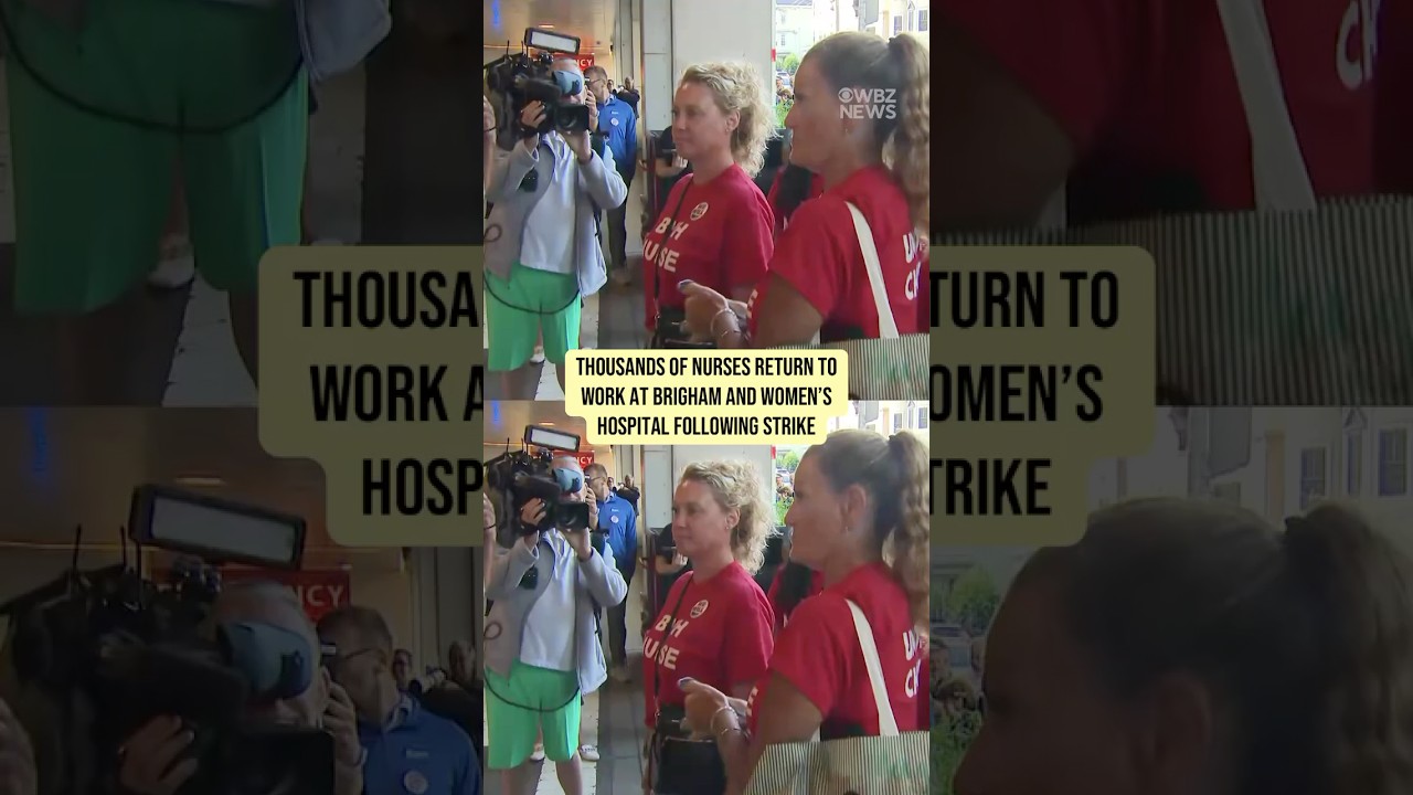 Thousands of nurses return to work at Brigham and Women&rsquo;s Hospital following strike in Boston