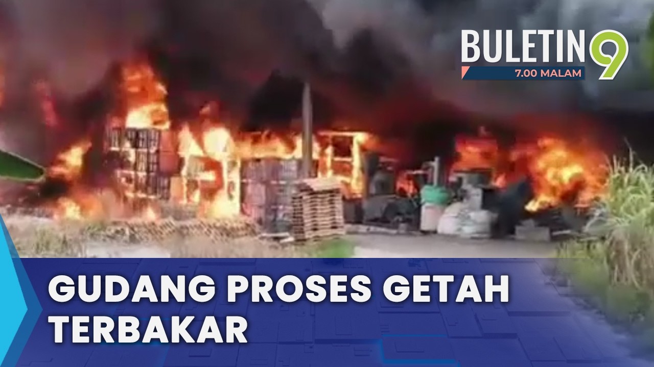 Gudang Proses Getah Dan Simpanan Bahan Mentah Musnah