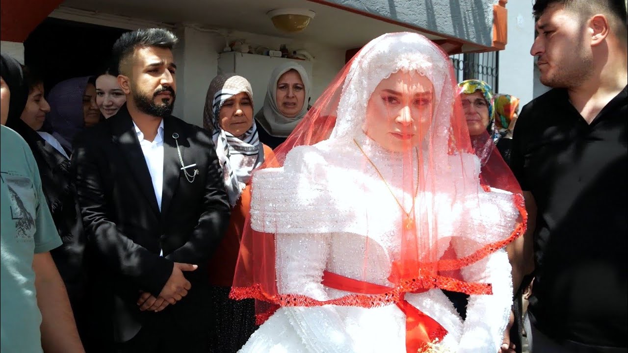 Gelin Kuşak Bağlama - 2025 / 4K - Burcu Geline Kardeş Kuşağı Bağlanması ve Duygusal Vedalaşması