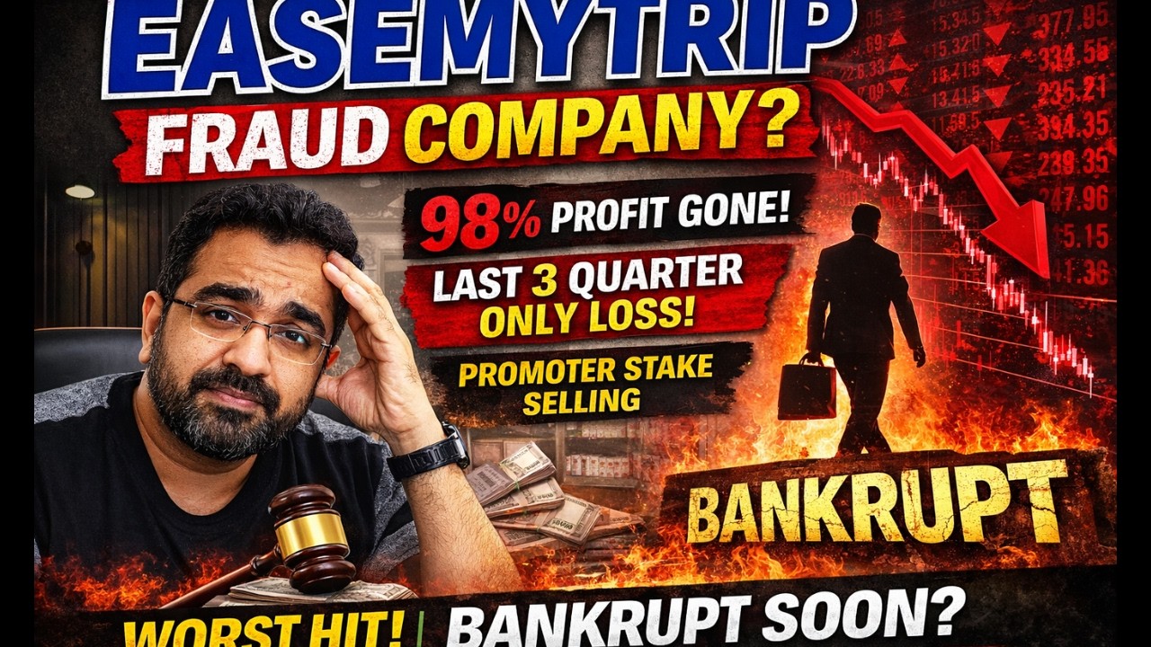 EaseMyTrip Case Study: 98% Profit Crash 😳 Fraud or Business Failure? Easy Trip Planners