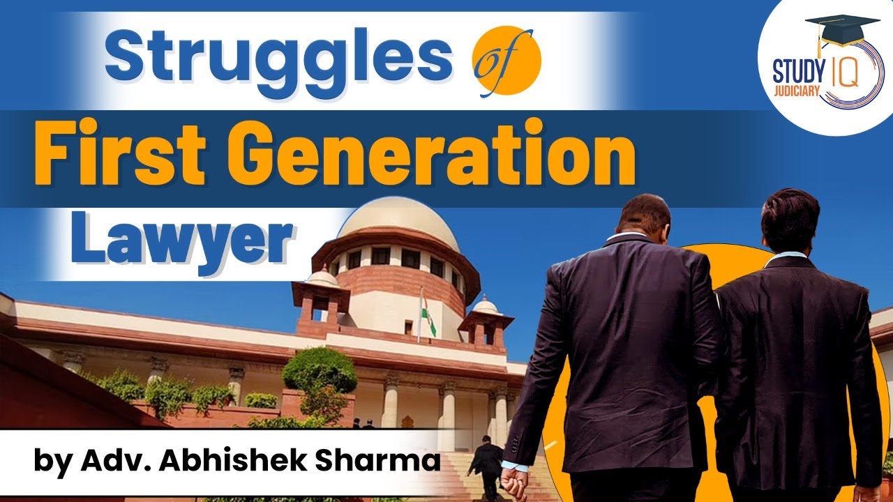 Struggles of First Generation Lawyer | Litigation as a Profession | Judiciary