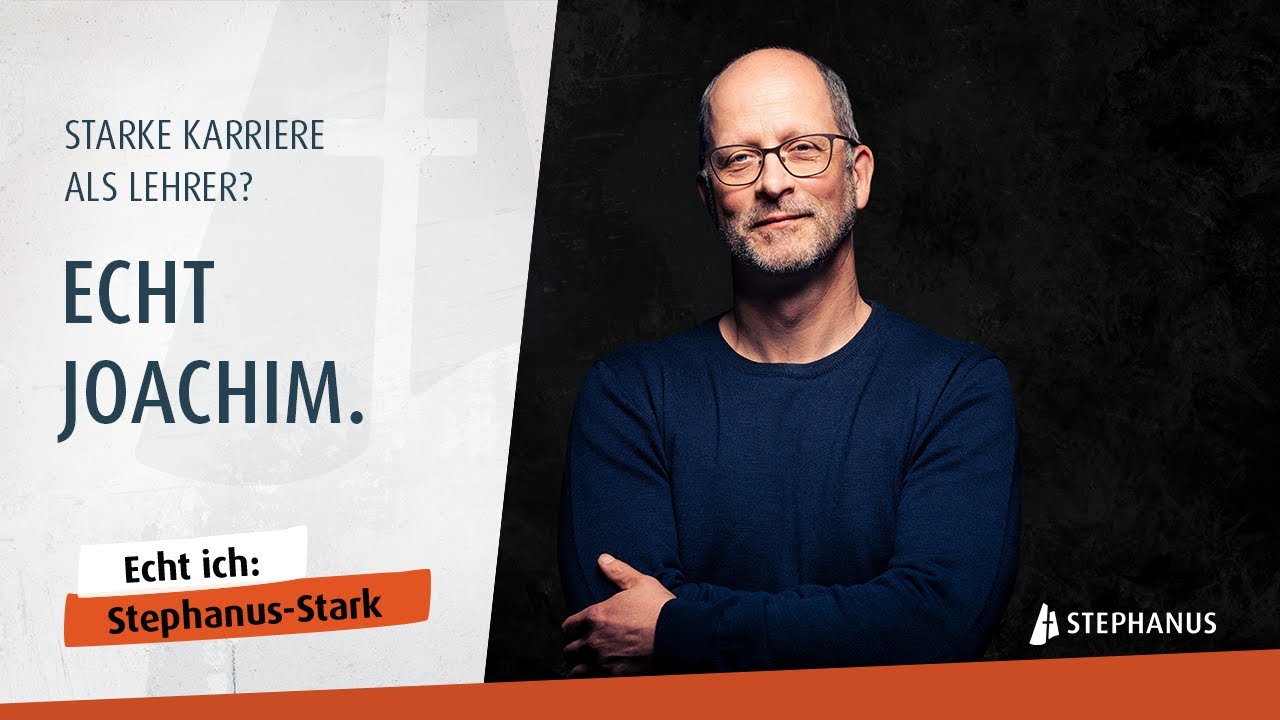 Starke Karriere als Lehrer? Echt Joachim.