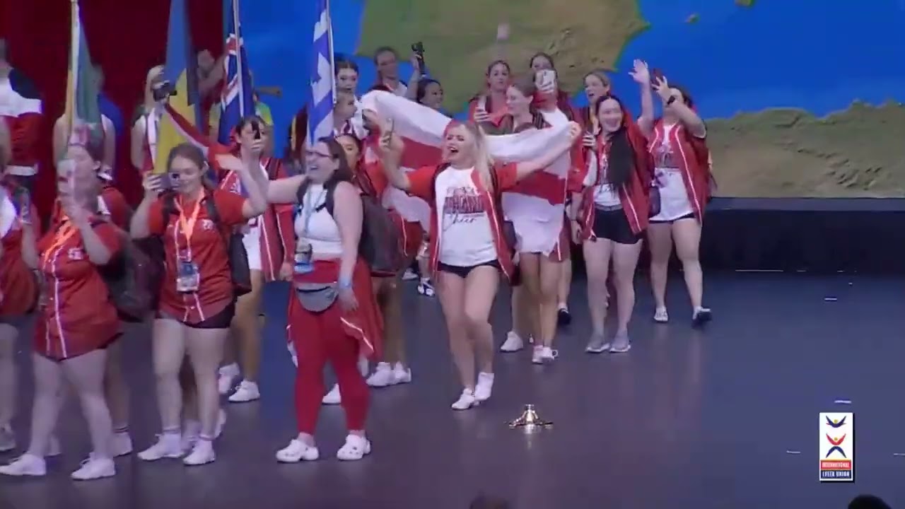 ICU 2022 WORLD CHEER CHAMPIONSHIP TEAM ENGLAND OPENING CEREMONY