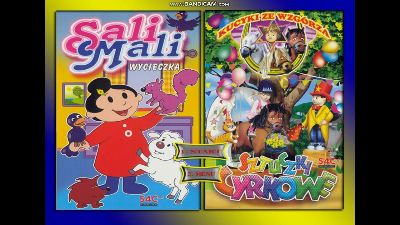 Początek Płyty Vcd  - Sali Mali 2,Kucyki Ze Wzgórza