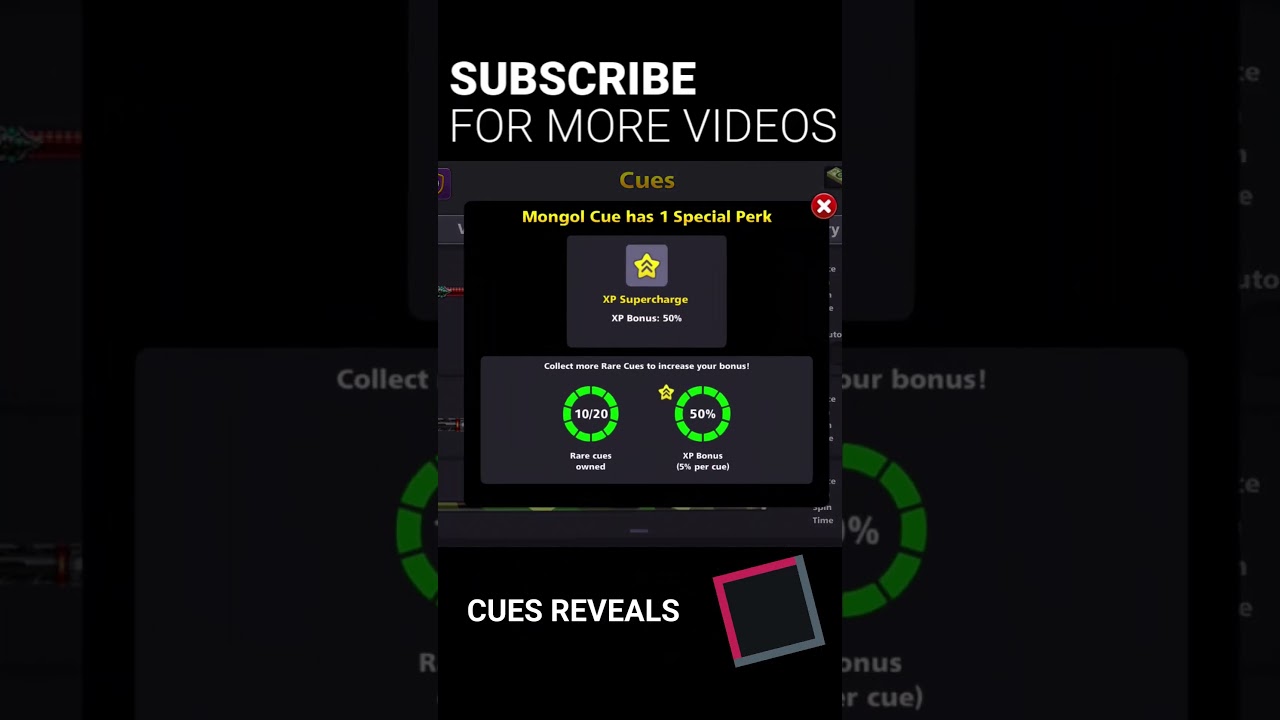 8 Ball Pool Revealed Mongol Cue | HTech Gamings #shorts #8ballpool #8ballpoollive #8ballpoolvideos