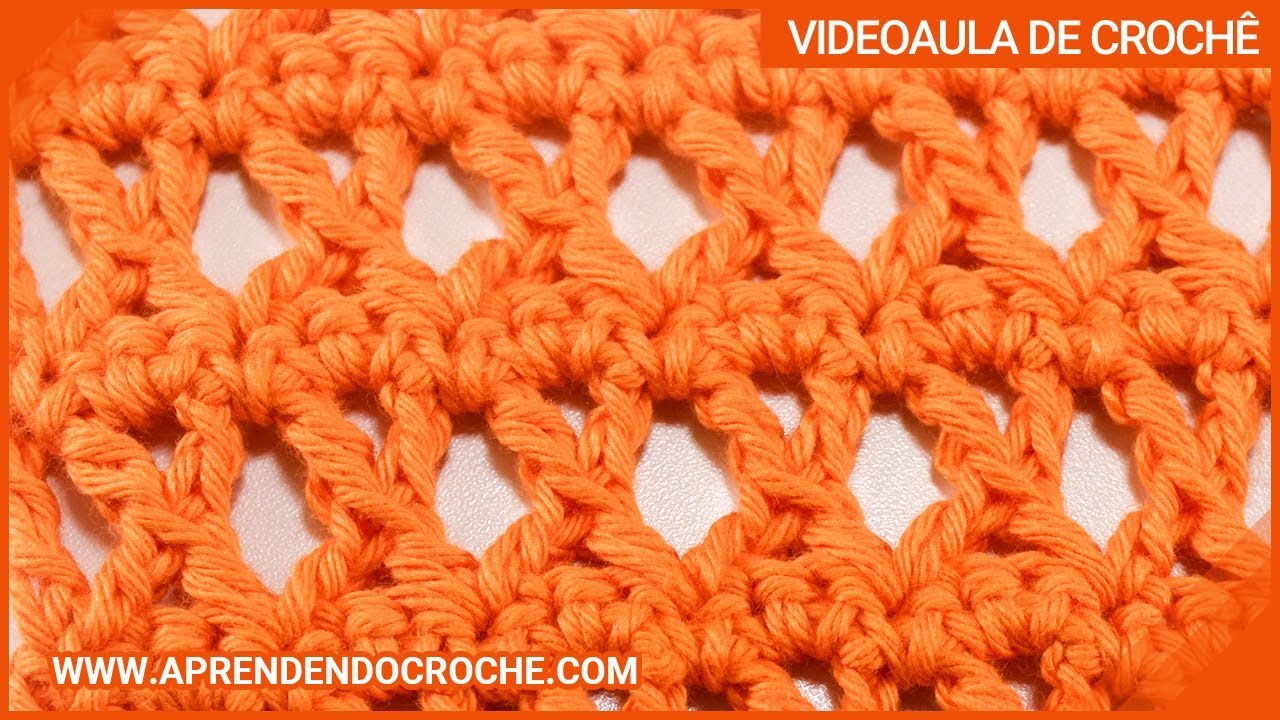 Ponto X - Aprendendo Croche