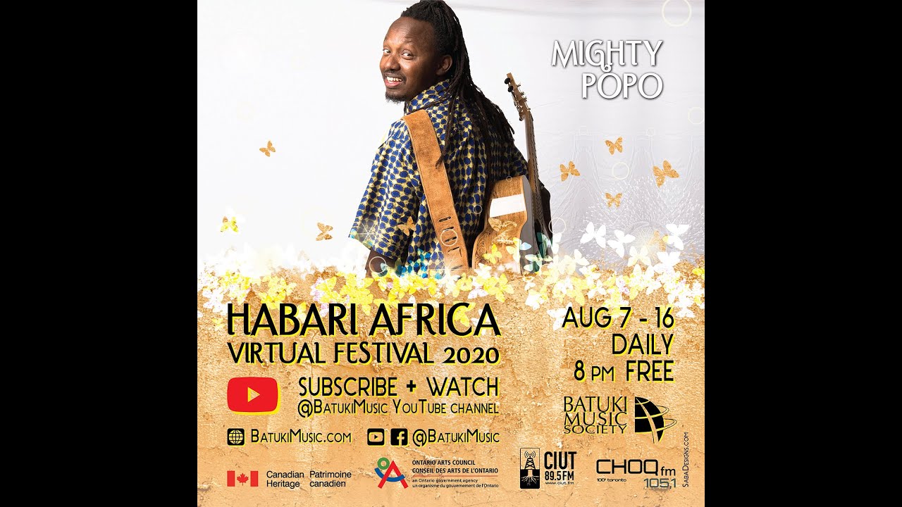 Mighty Popo - Habari Africa Virtual Festival 2020 by Batuki Music Society