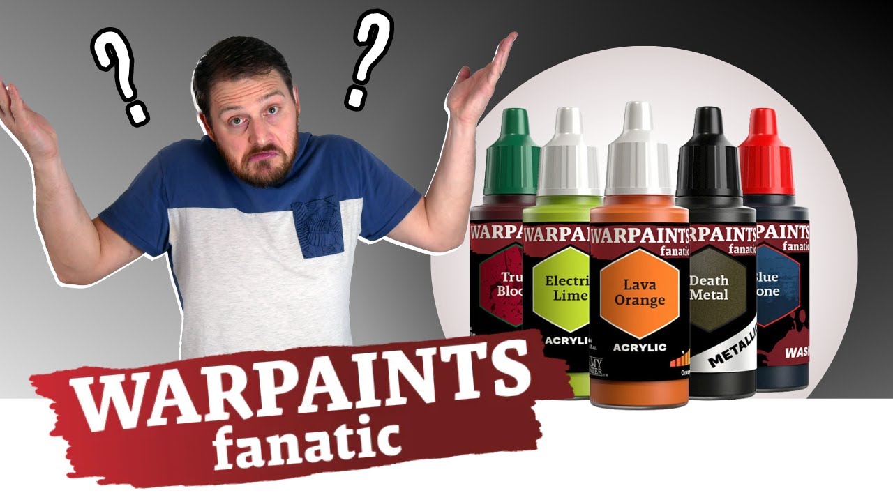 Warpaints Fanatic : Army painter entre dans la cour des grands ? - Apprendre la peinture sur figurin