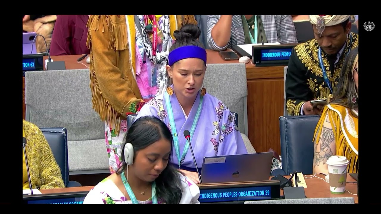 ACSILs Statement at UNPFII 2025 -item4- (Alexyss McClellan‑Ufugusuku)