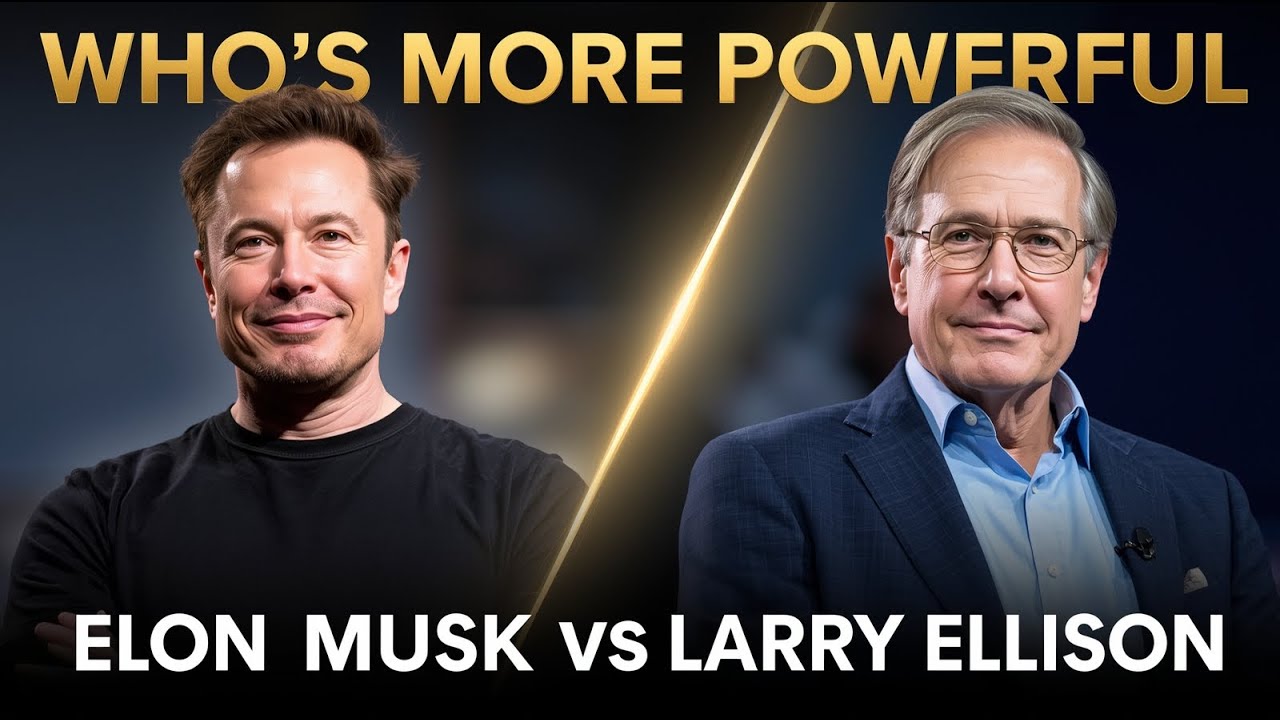 Elon Musk vs Larry Ellison - Who's More Powerful?