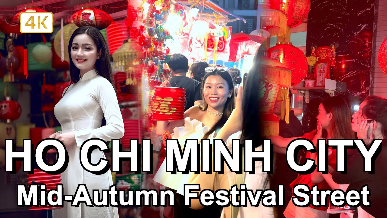 Mid Autumn Festival Street Vietnam 🇻🇳 Ho Chi Minh City