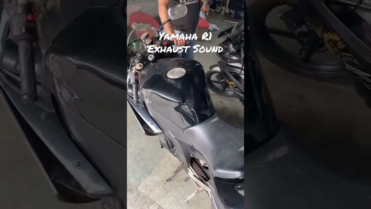 Yamaha R1 Exhaust Sound🔥 #yamahar1 #yamaha #R1sound