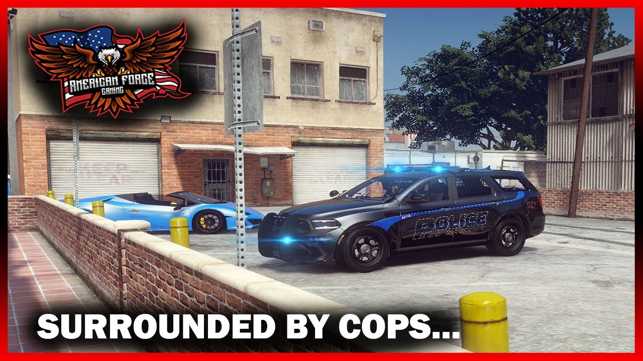 GTA5 RP -  COPS RAIDED OUR SHOP... IT WAS BOBS FUALT.... - AFG