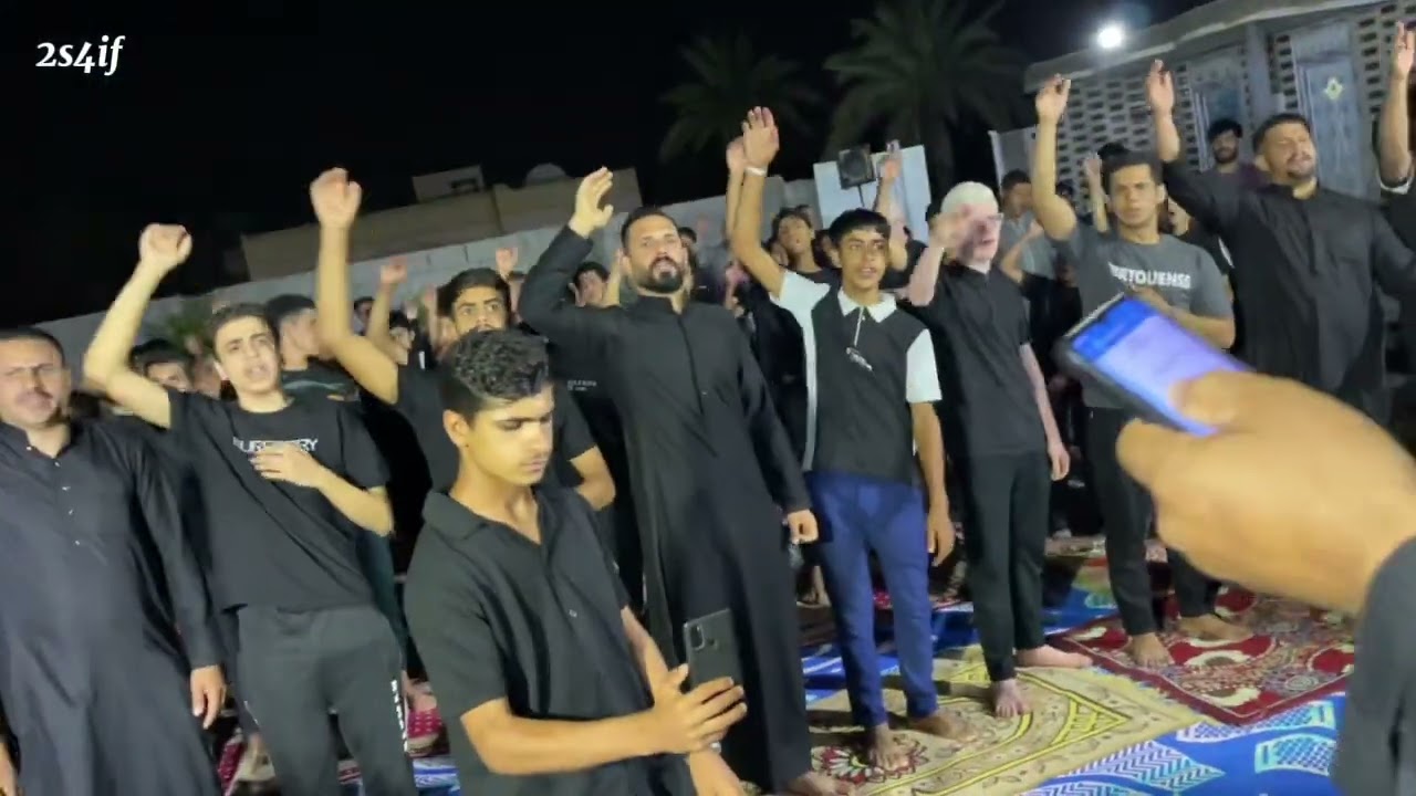 مجالس العزاء مستمره يومياً مجلس ليلة الثامن من محرم ملا عماد اليساري