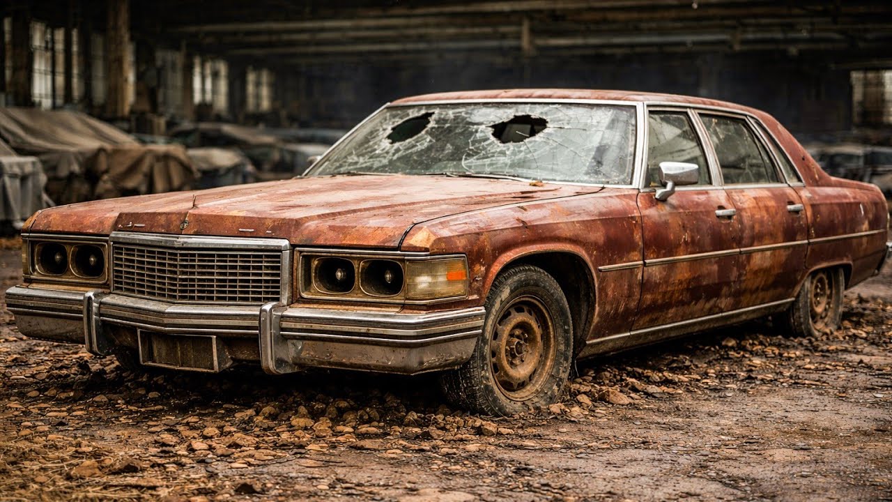 Oddly Satisfying | We Rescued RARE 1973 Cadillac Fleetwood | Unbelievable ASMR Car Restoration Aband