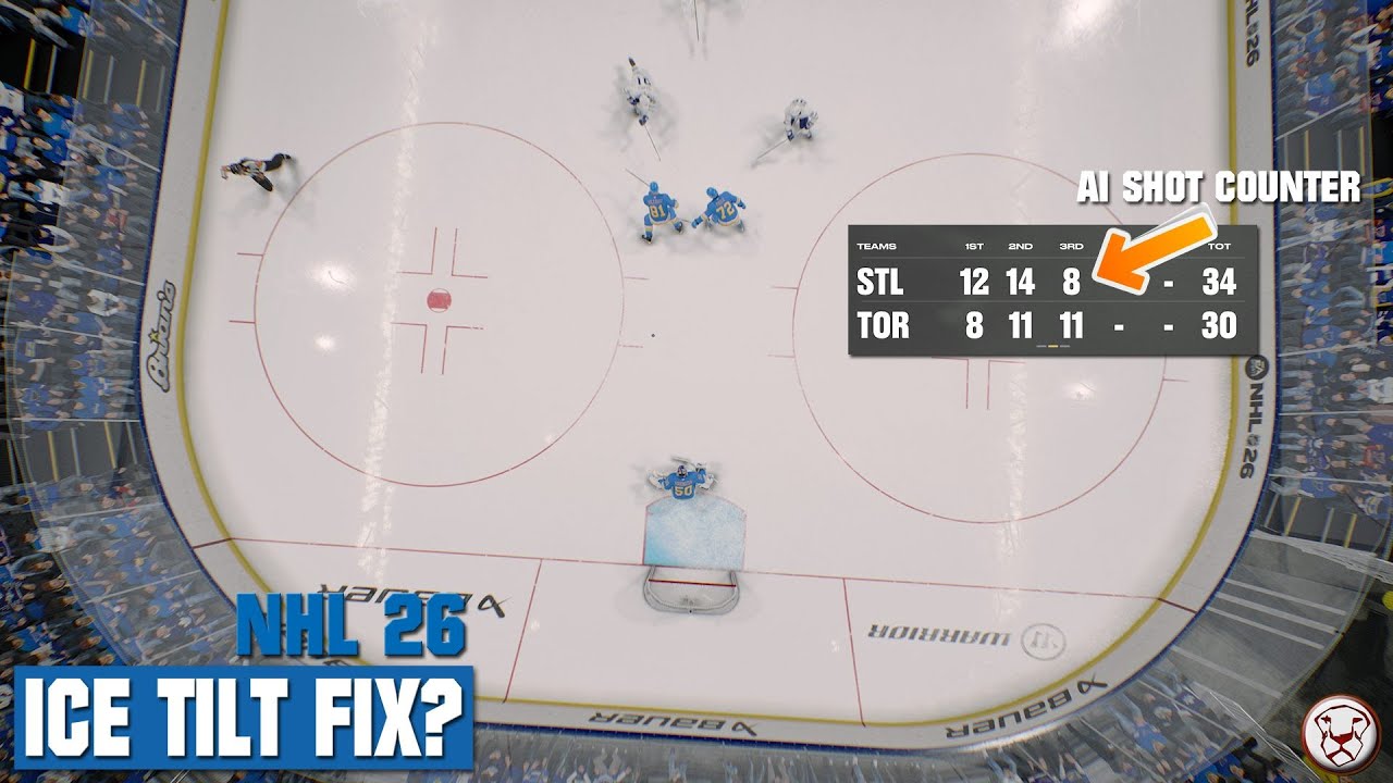 NHL 26: Решил ли я проблему «Ice Tilt» в НХЛ? | Матч Торонто — Сент-Луис