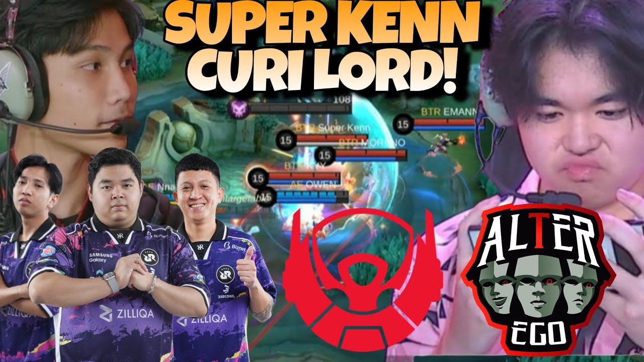 MOMENT SUPER KENN CURI LORD !! LANGSUNG COMEBACK !! ALTER EGO VS BIGETRON MATCH 2 - MPL S14