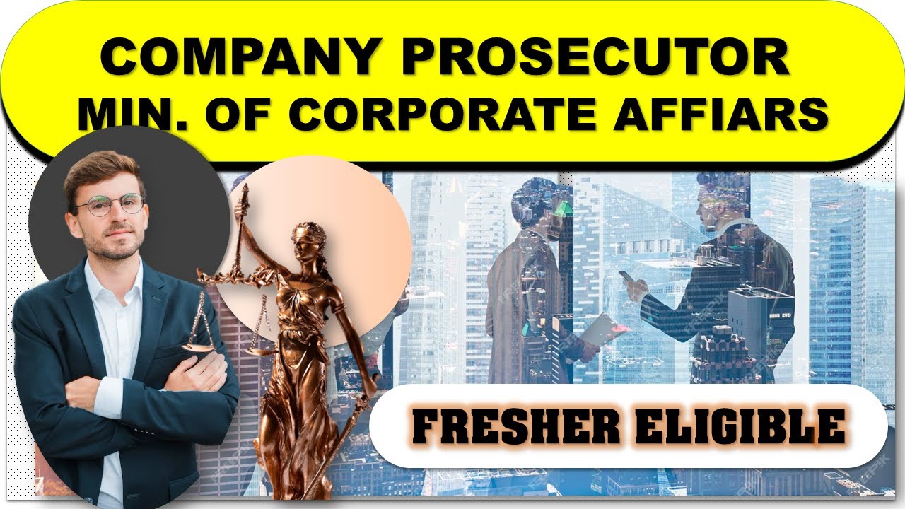 UPSC Company Prosecutor 2025: Notification, Eligibility, 25 Vacancies [Fresher Job]
