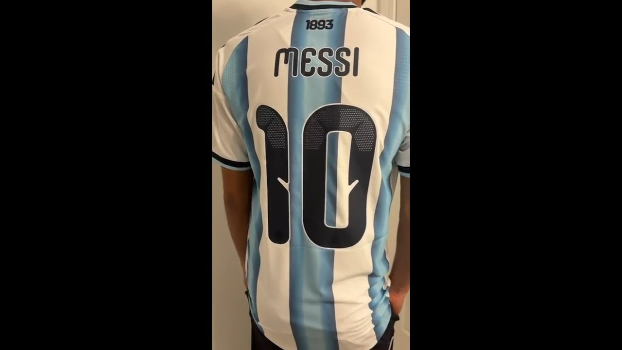 Messi Argentina 2026 World Cup Jersey UNBOXING 🔥 (Official Adidas Authentic Player Version)