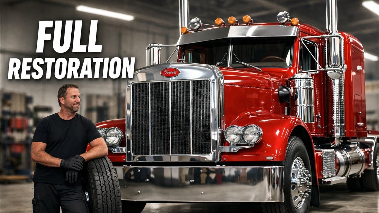 ASMR Full Restoration of a 1978 Peterbilt 359 | From Wrecked to Showroom Perfection