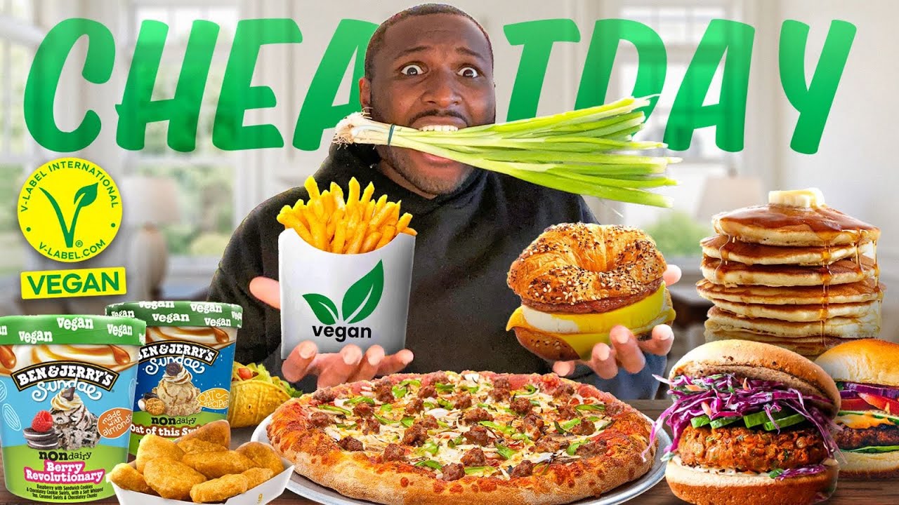 So sieht ein Cheatday komplett VEGAN aus! 