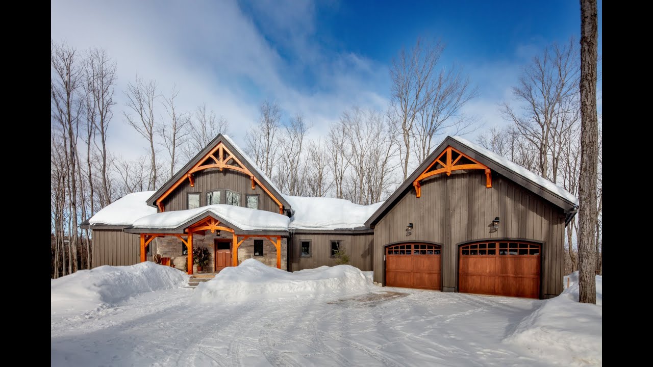 Log Home Design Timber Frame Home Tour: Woodland Retreat Project